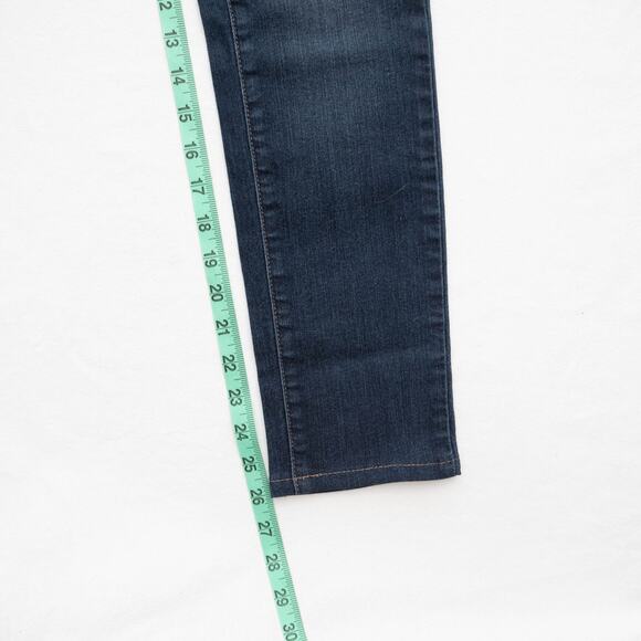 Paige Dark Wash Mid-Rise Skyline Skinny Jeans Size 26 - Picture 8 of 10